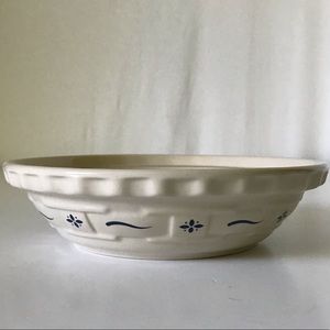 ‼️SOLD‼️ Longaberger pottery 6" Pie Plate